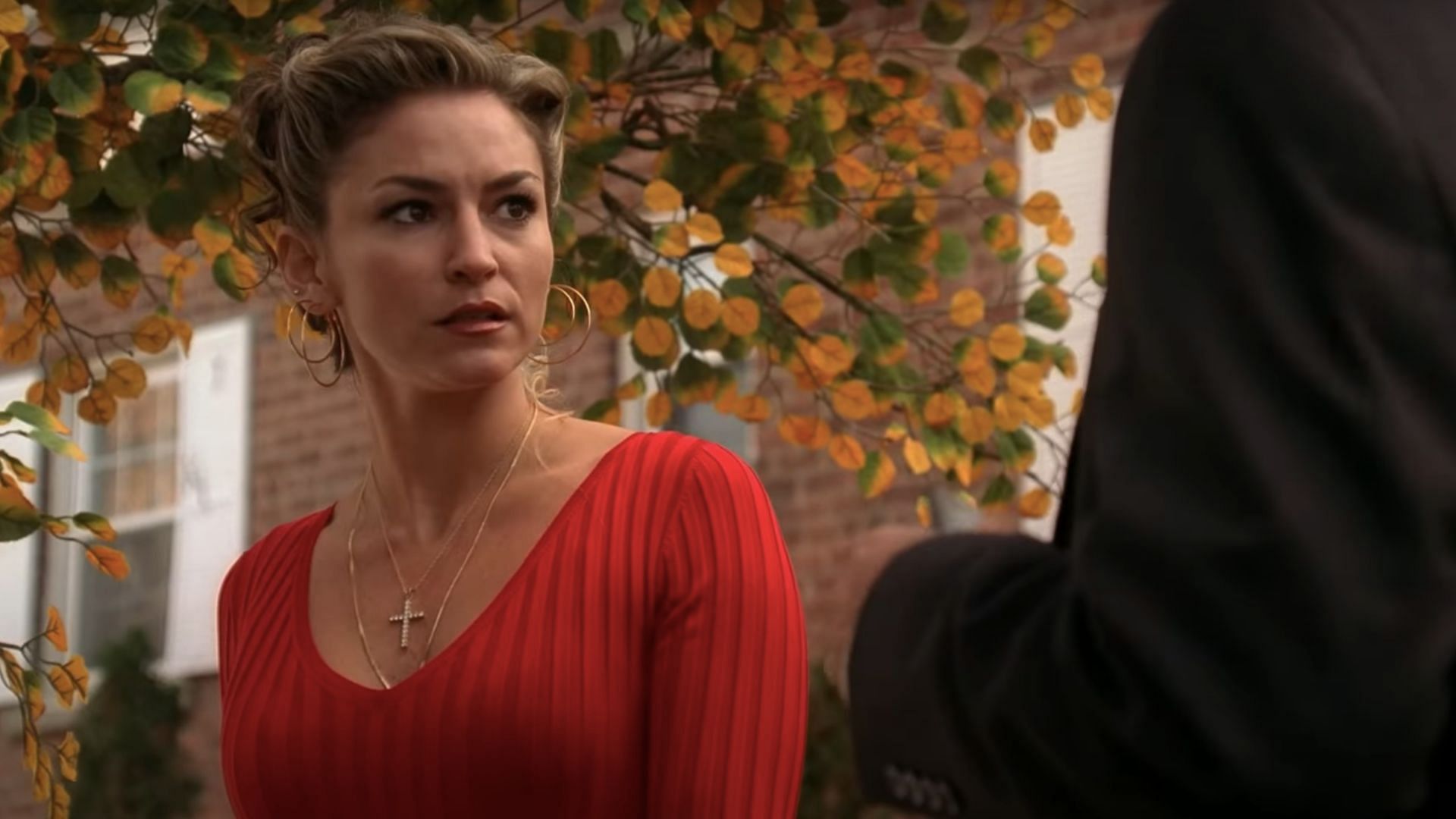Adriana meets a horrific end in season 5 (Image via YouTube/HBO)